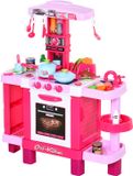 HOMCOM Cuisine enfant - Plastique - 78x29x87cm - Rose