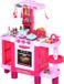 HOMCOM Cuisine enfant - Plastique - 78x29x87cm - Rose