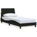 vidaXL Bedframe Zwart Stof 80x200 cm