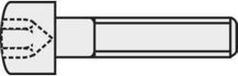 TOOLCRAFT 839665 Vis à tête cylindrique M2.5 12 mm Six pans creux (Allen) DIN 912 Acier 20 pièce(s)