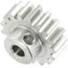 Reely Pignon Moteur Module 0.8 Diamètre Alésage 3.2 mm Nombre de Dents 17