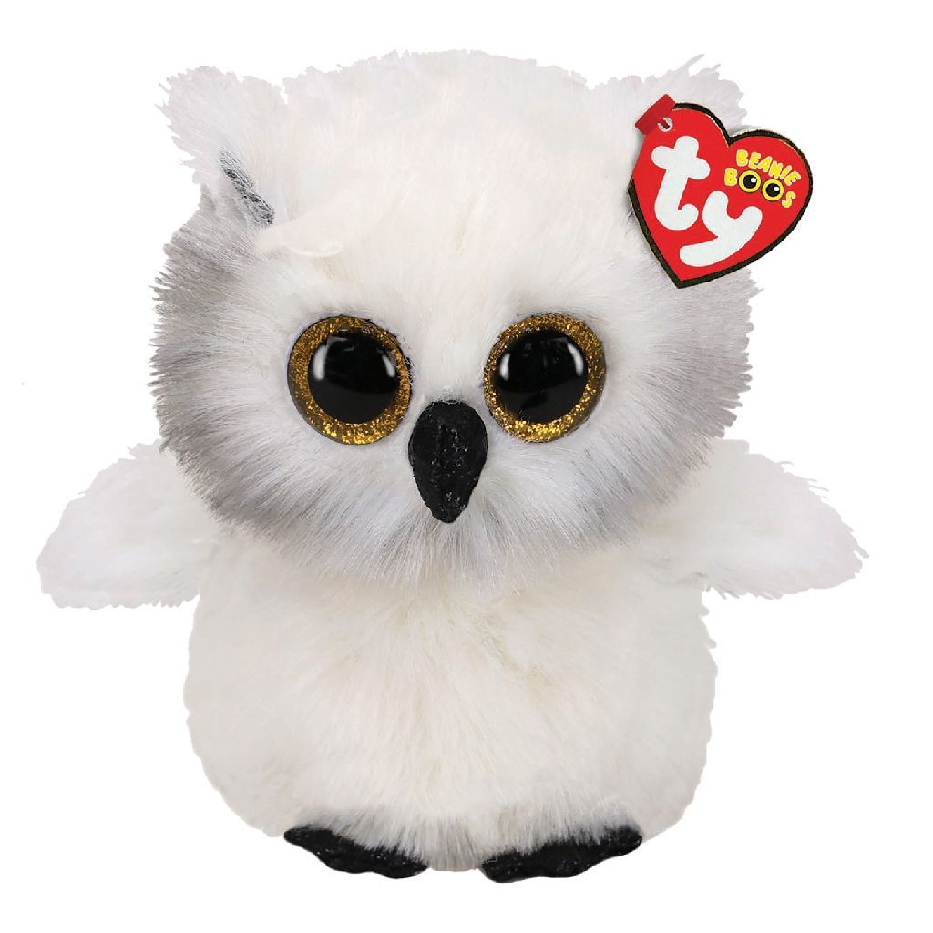 TY Beanie Buddy Austin Owl 24cm - Knuffel - Unisex