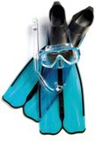 Cressi Rondinella Snorkelset Bleu EU 47-48 Enfants