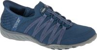 Skechers Slip-ins: Breathe Easy - Roll With Me 100593-NVY Dames Marineblauw Lage Sneakers Maat 36