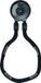Abus Wch+9ks/110 Muur Anker Zwart 110 cm