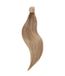 Rapunzel of Sweden Queue de cheval Lisse / À clip / Volume moyen Brun Blond cendré Balayage B5.1/7.3 50 cm Extensions de cheveux