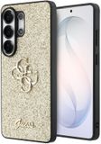 Étui avec paillettes fixes et grand logo métallique 4G pour Samsung Galaxy S26 Ultra
