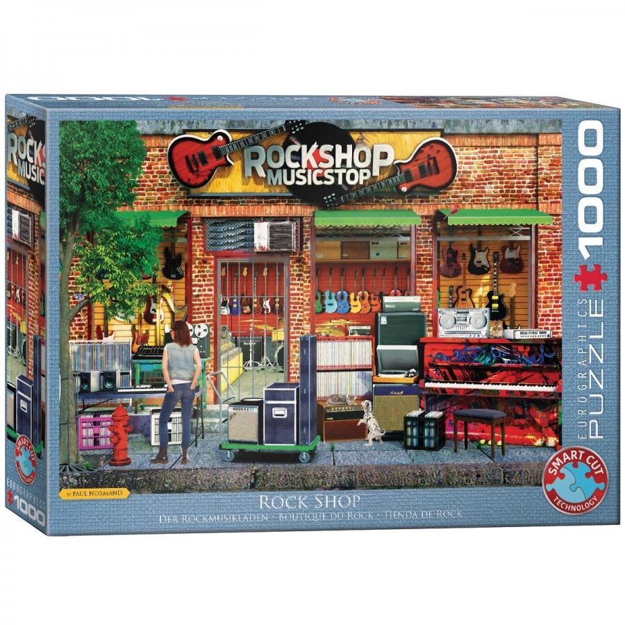 Eurographics Rock Shop Puzzel (1000 stukjes)