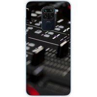 Xiaomi Redmi Note 9 Dj mixer bedrukt siliconen hoesje