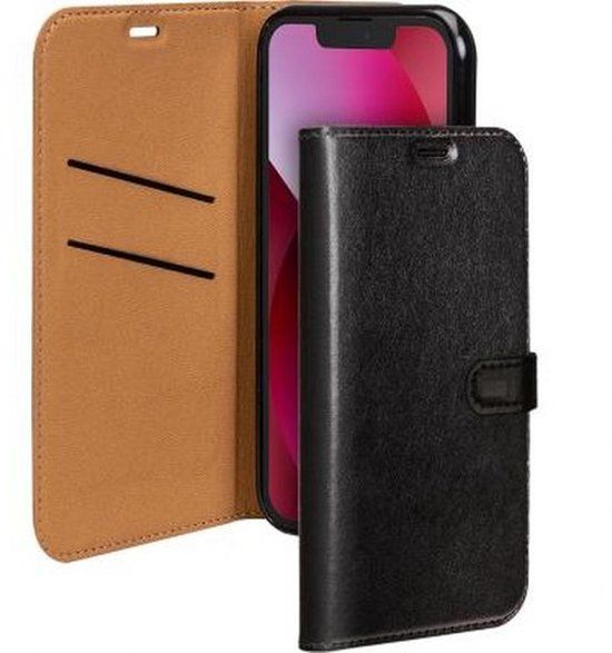 Bigben Connected, Hoesje geschikt voor iPhone 13 - Folio Wallet met Magnetische Lipsluiting, Zwart