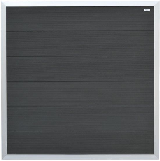 Intergard Tuinscherm composiet 180x180cm antraciet