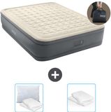 Intex Luchtbed - 2-Persoons - 152 x 203 x 46 cm - Grijs
