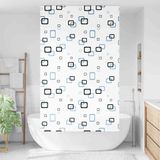 Maison Exclusive - Rideau de douche, dimensions 120x240 cm, largeur du tissu : 116 cm