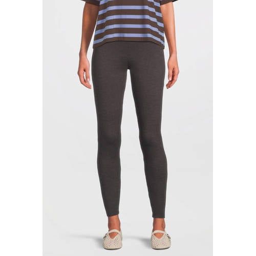 Anytime legging donkergrijs melange