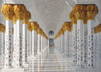 Grafika Sheikh Zayed Moskee Abu Dhabi 24 stukjes Puzzle Magnétique