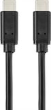 Renkforce RF-4716842 USB-kabel USB 2.0 USB-C stekker 2.00 m Zwart