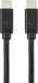 Renkforce RF-4716842 USB-kabel USB 2.0 USB-C stekker 2.00 m Zwart