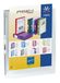 Viquel - Flexibele map A4 personaliseerbaar - 4 ringen - rug 2,5 cm - kleurloos doorschijnend