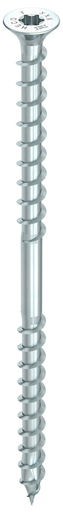 HECO TOPIX-plus Therm 8x600mm verzinkt Torx platkop voldraad spaanplaatschroef (50 stuks)