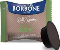 Caffè Borbone Don Carlo, Dek Cafeïnevrij Koffiemelange - 100 Capsules - Compatibele met Lavazza* A Modo Mio*-koffiemachines voor thuis
