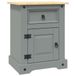 VidaXL Nachtkastje 53x39x67 cm Mexicaans Grenenhout Corona-stijl Grijs