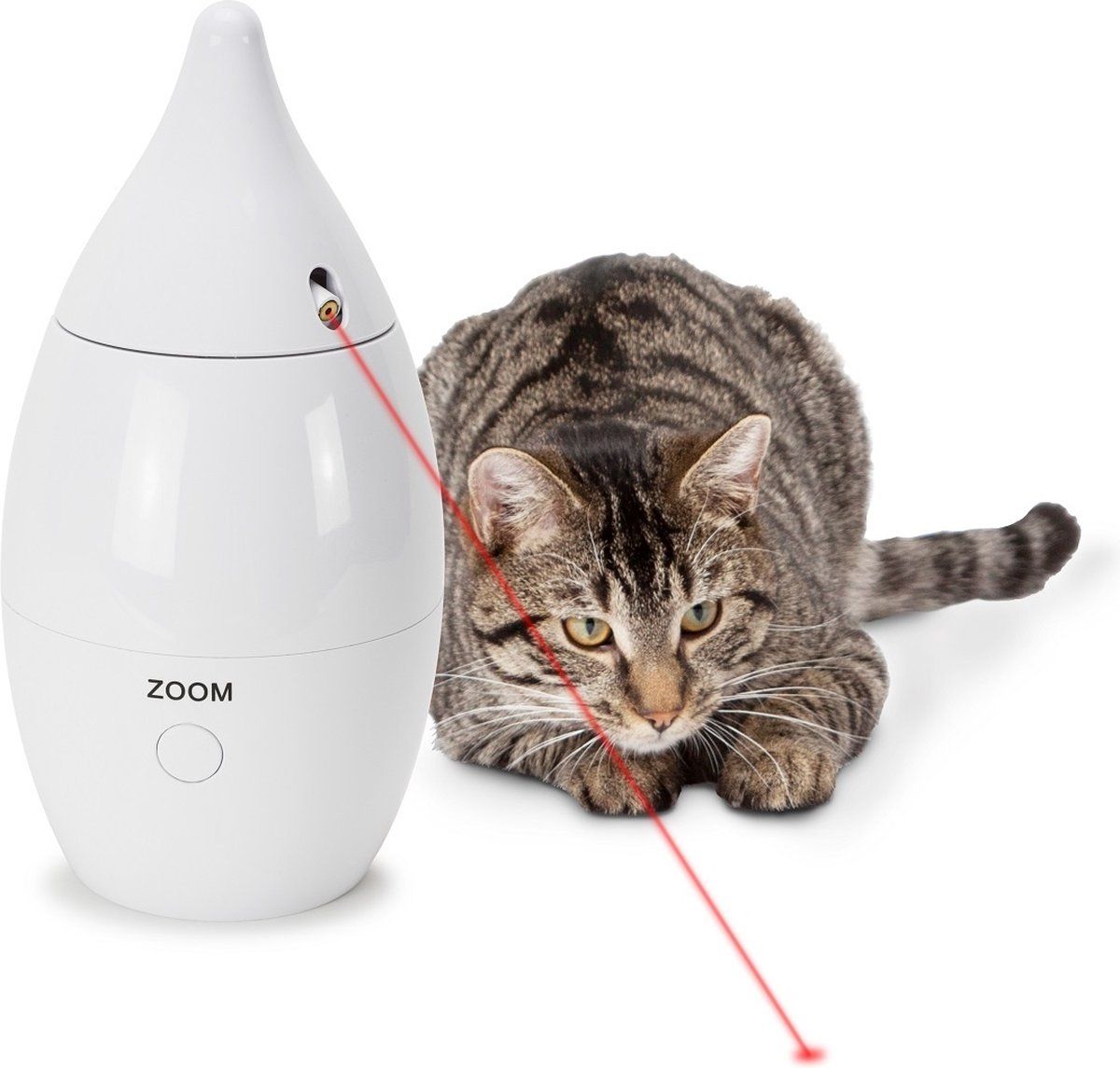 Frolicat PetSafe Zoom - Laserspeelgoed met veiligste laser - Schakelt Automatisch uit