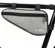Sacoche de vélo triangulaire pour VTT avec fermeture velcro