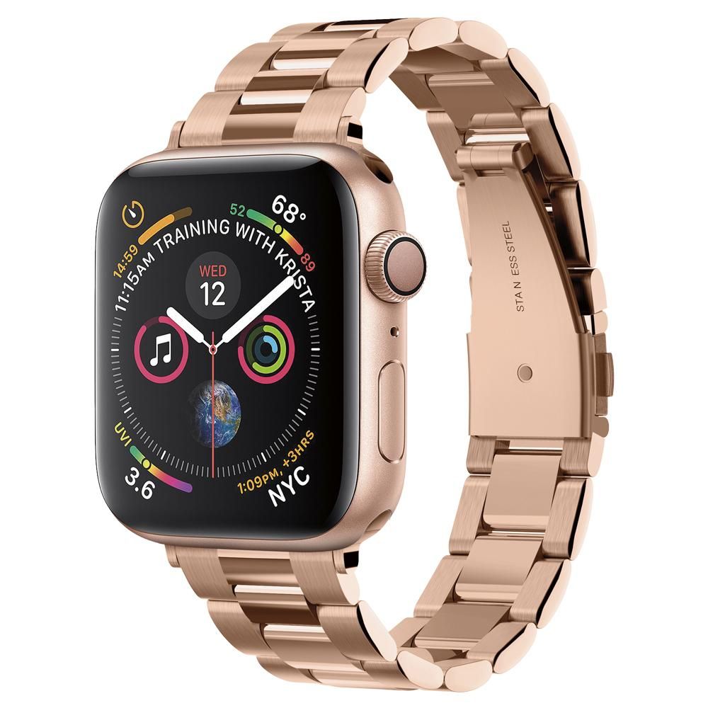 Spigen 061MP25944 Band - Roségoud - Apple - Roestvrijstaal