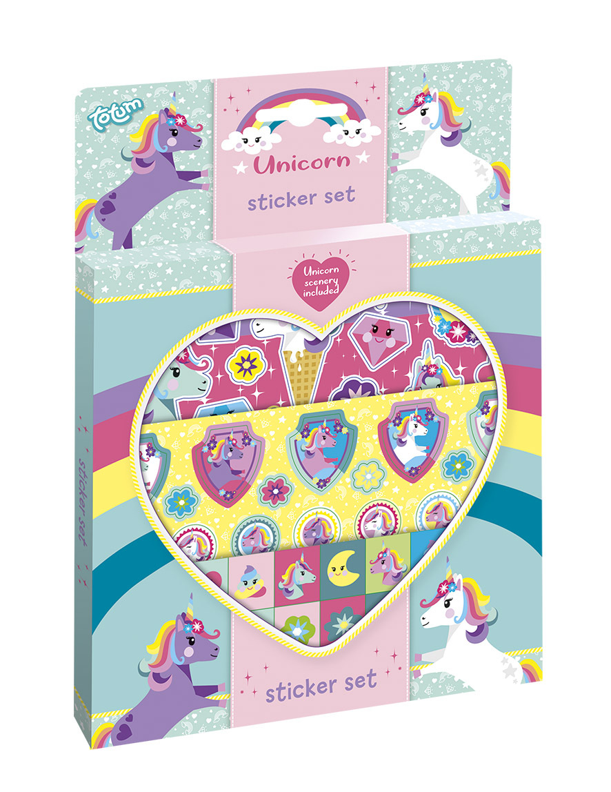 Totum Unicorn Stickerset