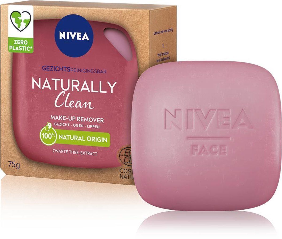 Nivea Naturally Clean Make-upremover Reinigingsbar