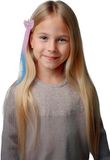 FIESTAS GUIRCA Haarstreng met eenhoorn (35 cm), kostuumaccessoires voor feestjes en feesten, ideaal voor carnaval, Halloween en cosplay, voor kinderen en volwassenen, blauw en roze