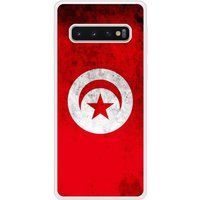 Samsung Galaxy S10 Drapeau tunisie Verstevigd hoesje met sublimatie bedrukking