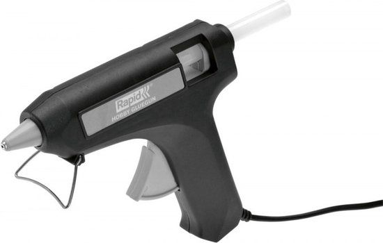 Rapid hobby lijmpistool ø 12 mm inclusief lijm - Zwart