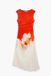 Desigual Damesjurk Lida Kort Polyester Rood/Wit Printopdruk L