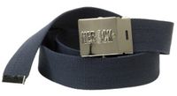 Herock Notus Riem Marineblauw Katoen 130 cm