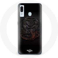 Maniacase Hoesjes voor Samsung Galaxy A30 Cobra Kai Logo Series Poster