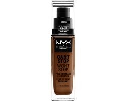 NYX Professional Makeup CANT STOP WONT STOP 24-HOUR FNDT - MOCHA