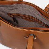 L.CREDI Filippa Shopper Cognac Lichtbruin