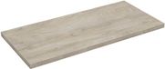 Wiesbaden Alvara Topblad voor Badkamermeubel 100 x 46 cm - Grijs Eiken