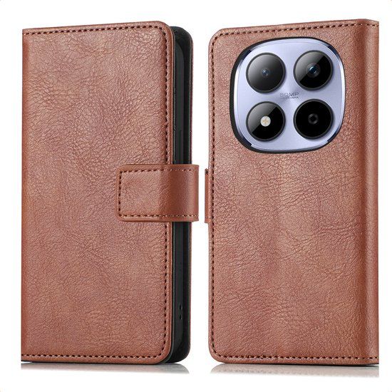 imoshion Luxe Bookcase voor de Xiaomi Redmi Note 15 Pro (4G) - Bruin
