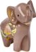 Goebel - Elephant | Decoratief beeld / figuur Kiombo | Porselein - 15cm - olifant