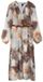 Vero Moda Holly Robe Mi-longue Manches Longues Marron, Gris L Femme
