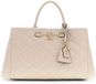 GUESS Frances Girlfriend Satchel Bone beige Schoudertas