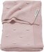 Meyco Baby Knots Wiegdeken - Roze - 75x100cm - Katoen