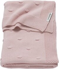 Meyco Baby Knots Wiegdeken - Roze - 75x100cm - Katoen