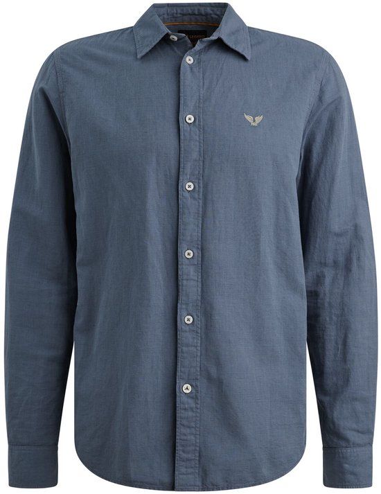 PME Legend Heren hemd - Maat M - Mannen - blauw - Katoen