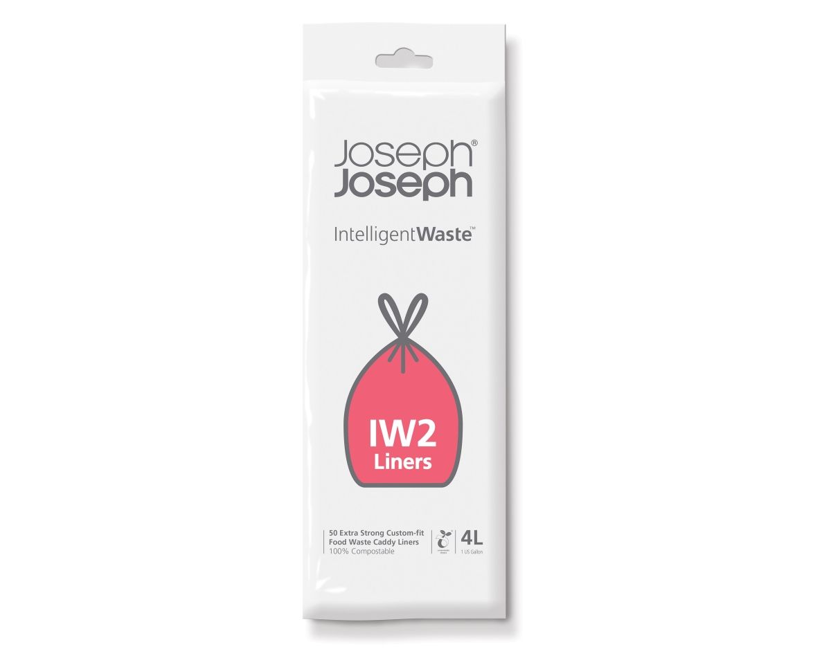 Joseph Joseph IW2 Afvalzakken - 4L - Transparant - 50 stuks