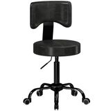 HOMCOM Tabouret réglable en hauteur, pour massage, 72-87,5 cm
