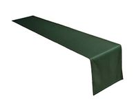 Lemos Home Tafelloper, 100% Katoen, Olijfgroen, 40x250cm