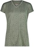 CMP T-shirt van jersey met bloemenprint dames M avocado mel